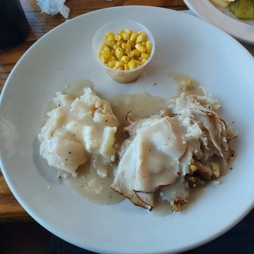 Mashed Potatoes Applesauce Coleslaw